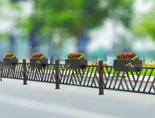 國風時代不銹鋼道路花箱護欄鈑金花箱
